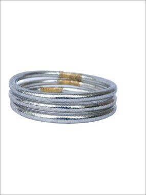 3-Piece Stacking Bangle Bracelet Set Gold Filled Waterproof Everyday